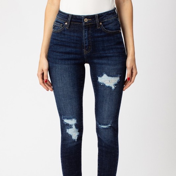 Heavenly High Rise Skinnies - Picture 2 of 3